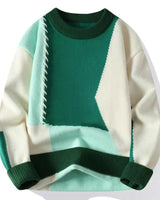 FINLEY – Hochwertiger Strickpullover für stilvolle Momente in Grün