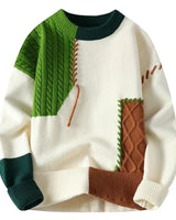 FINLEY – Hochwertiger Strickpullover für stilvolle Momente in Türkisgrün