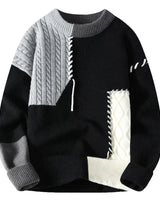 FINLEY – Hochwertiger Strickpullover für stilvolle Momente in Schwarz