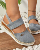 Brenda | Sandalen in Grau
