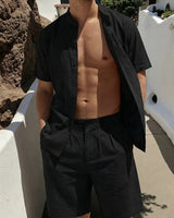 Dmitry - Premium Bettwäsche Set in Schwarz