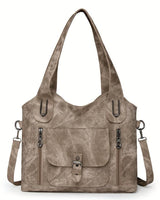 Franky | Vintage-Schultertasche in Khaki