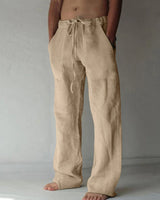 Nils | Modische dünne Freizeithose in Khaki