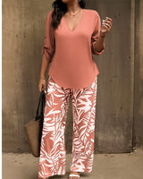 Elvira - zweiteiliges Soft-Touch-Set in Pink
