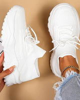 Stilvolle Orthopädische Damensneaker - Elena in Weiß