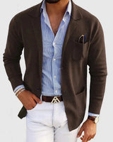 Olivier - Komfortabler Blazer in Braun