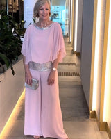 Isabelle - Elegantes Zweiteiliges Set in Rosa