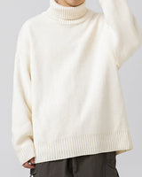 Frenxy | Kaschmir-Pullover für Männer in Weiß