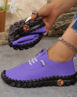 Hilga – Turnschuh Mit Schnürung Und Flexibler Sohle in Lila