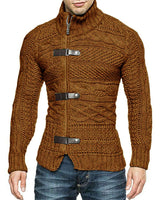 OSCAR KLASSICH STRICKPULLOVER in BRAUN