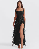 Themis - Wunderschönes, bequemes Kleid in Black