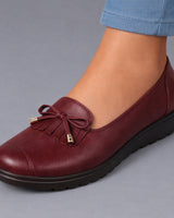 Arvaya - Gepolsterte Walking-Schuhe in Rot