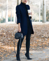 Jazmin - Bequemer Blazer in Dunkelblau