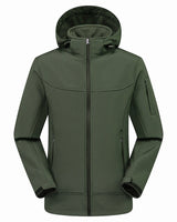 BERTIN -  WASSERDICHTE JACKE in Armeegrün