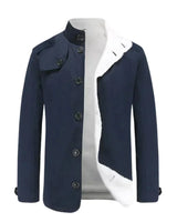 LORENZ - Gepolsterte Winterjacke aus Baumwolle für Herren in Blau