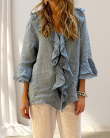 Raffaella | Elegante Bluse in Blau
