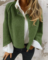 Judith™ | Elegante, warme kurze Jacke in Grün