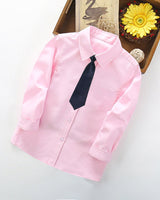 Damen Hemd mit Krawatte Drune in Rosa