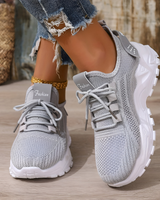 Eshara - Orthopädische Bequeme Sneaker in Grau