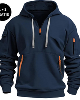 Max - Kapuzenpullover in Dunkelblau
