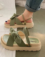 Amiel - Stylische Sommersandalen in Grün