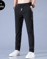 Schnelltrocknende Herren Stretchhose | 1+1 GRATIS in Schwarz
