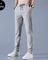 Schnelltrocknende Herren Stretchhose | 1+1 GRATIS in Grau