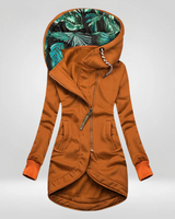 Aysha™ Damen Wintermantel in Orange
