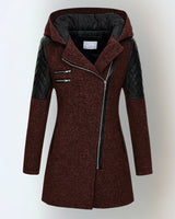Katrin™ | Elegante warme Winterjacke in Rot