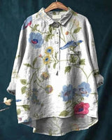 Amber | Bluse mit Blumenmuster in Floral 6