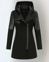 Katrin™ | Elegante warme Winterjacke in Schwarz