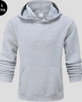 TILMAN™ - Kapuzensweatshirt für Frühling und Herbst in Hellgrau