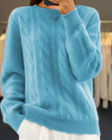 ASTRID – Premium Strickpullover für den Winter in Blau