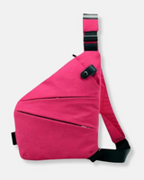 Liv | Sichere Schultertasche aus Nylon in Rot