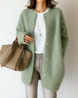 Silvia™ | Warmen und Stilvollen Strickjacke in Grün