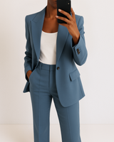 Melanie™ | Zweiteiliger Damenanzug in Blau
