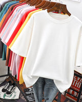 Arabella - Komfortables T-Shirt in lässiger Passform in Weiß