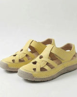 Hespera - ergonomische Sandalen in Gelb