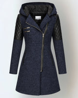 Katrin™ | Elegante warme Winterjacke in Blau