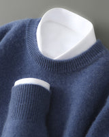 Wayne - Bequemer und warmer Pullover in Blau