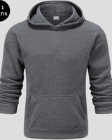 TILMAN™ - Kapuzensweatshirt für Frühling und Herbst in Dunkelgrau