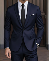 Nolvar - Maßgeschneiderter Slim-Fit-Anzug in Marineblau