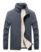 MEIKE - Fleecejacke in Grau