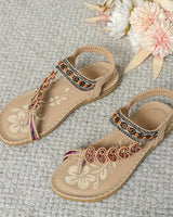Faith | Fußgewölbestütze Orthopädisch Sandalen in Aprikose