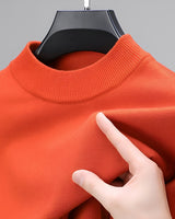 Davis - Angenehmer Freizeitpullover in Orange
