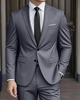 Nolvar - Maßgeschneiderter Slim-Fit-Anzug in Grau