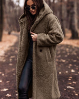 Jes | Stilvoller, warmer Wintermantel in Khaki