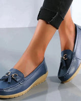 Rous Atmungsaktive Loafer Bootsschuhe in Tiefblau