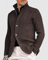 Marc | Elegante Strickjacke in Braun