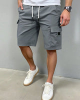 Kai | Cargo-Shorts mit Funktionstaschen ( 1+1 GRATIS ) in Grau
